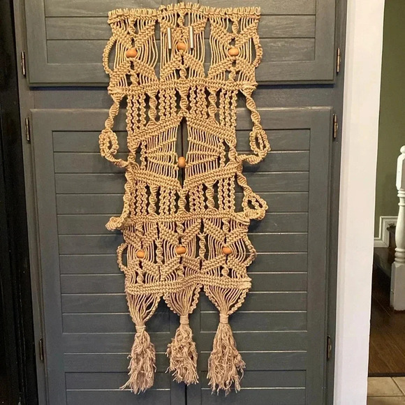 MCM Macrame Large Wall Hanging
Handmade Wall Decor Boho - Picture 1 of 16